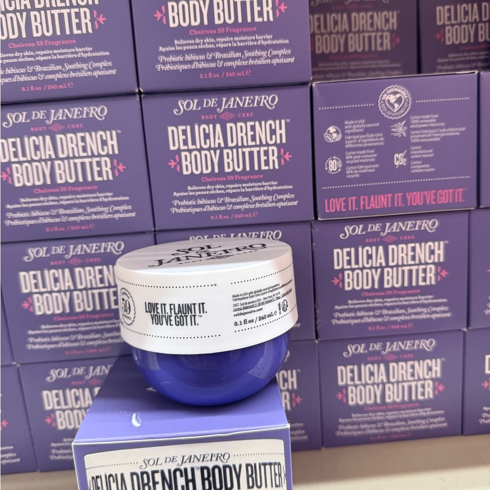 Sol de Janeiro Delicia Drench Body Butter - Vibrant Purple